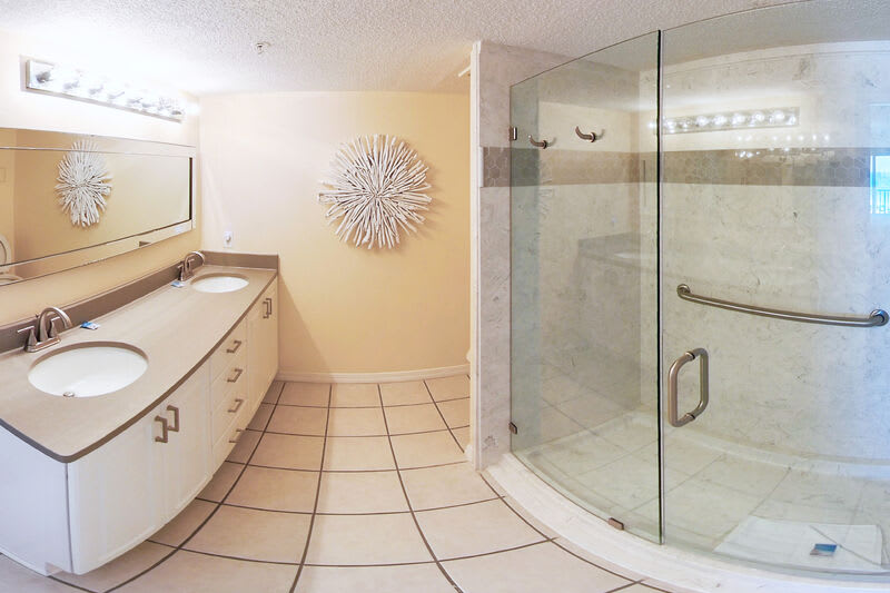 Master Bathroom - 
Gulf Dunes 309 Fort Walton Beach Okaloosa Island Vacation Rentals