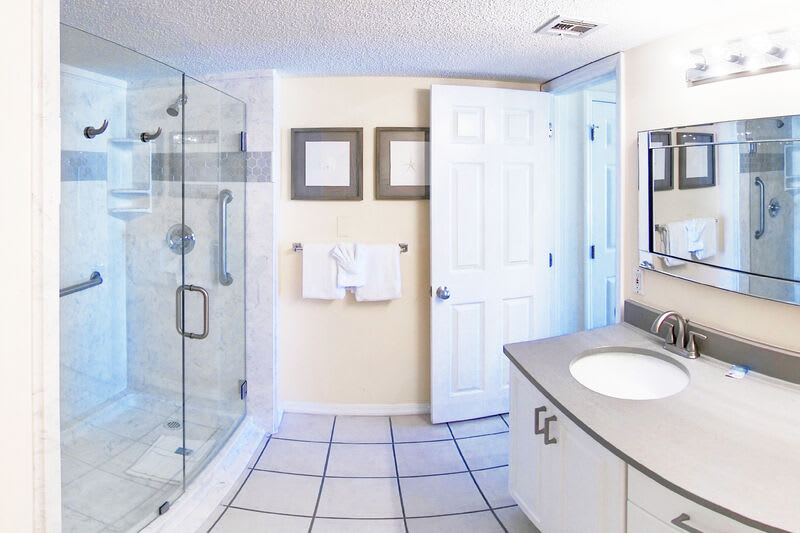 Master Bathroom - 
Gulf Dunes 309 Fort Walton Beach Okaloosa Island Vacation Rentals