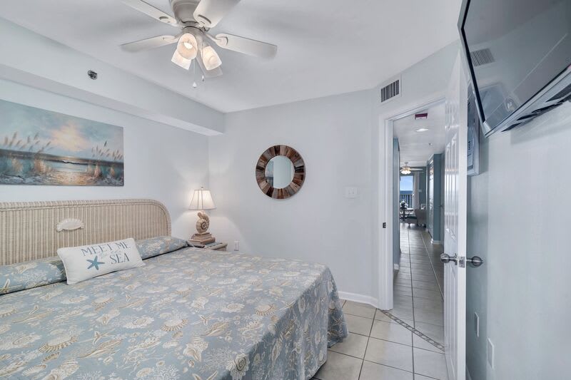 Master Bedroom with King Size Bed