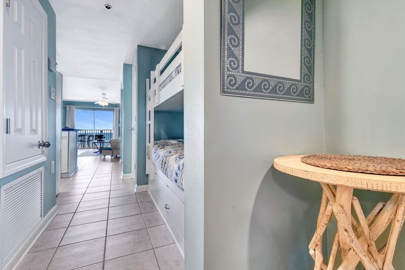 Bunk Twin Beds Right Outside Master Bedroom