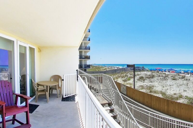 Balcony View - Sea Dunes Resort Okaloosa Island Fort Walton Beach