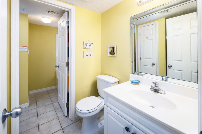Half Bathroom - 
Gulf Dunes 206 Fort Walton Beach Florida Okaloosa Island Destin