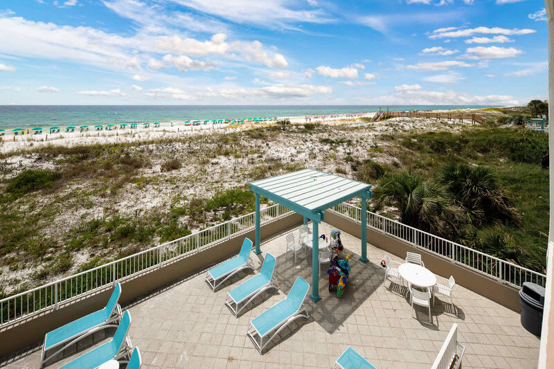 Balcony View - 
Gulf Dunes 206 Fort Walton Beach Florida Okaloosa Island Destin
