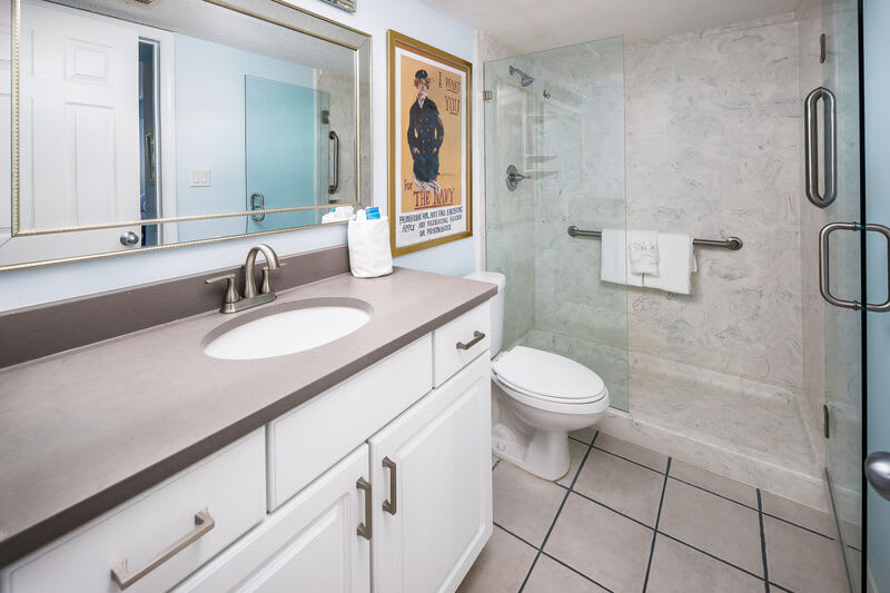 2nd Bathroom - 
Gulf Dunes 309 Fort Walton Beach Okaloosa Island Vacation Rentals