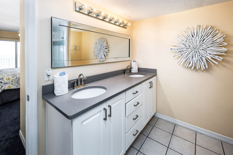 Master Bathroom - 
Gulf Dunes 309 Fort Walton Beach Okaloosa Island Vacation Rentals