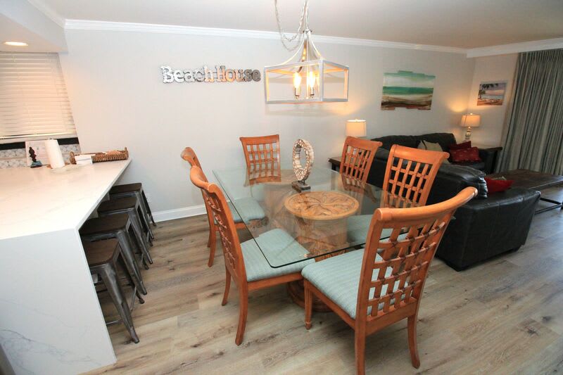 Dining area with plenty of seating