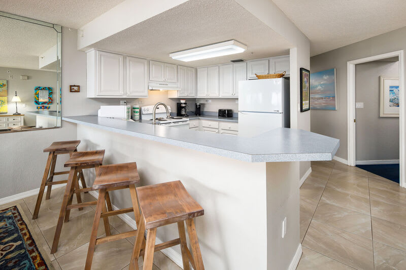 Kitchen - 
Islander Beach Resort 3001 Fort Walton Beach Okaloosa Island