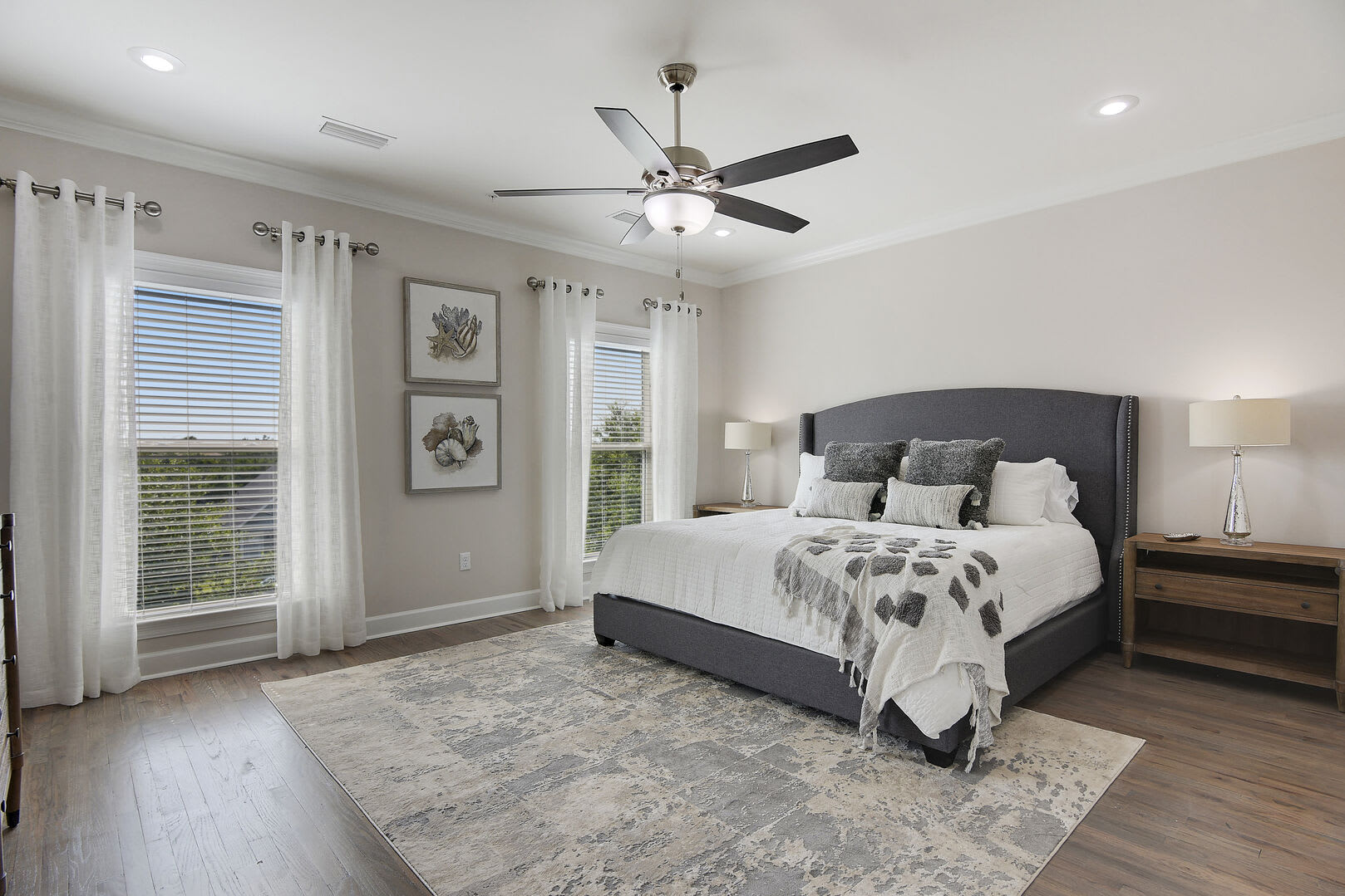 Master Bedroom with King Sized Bed