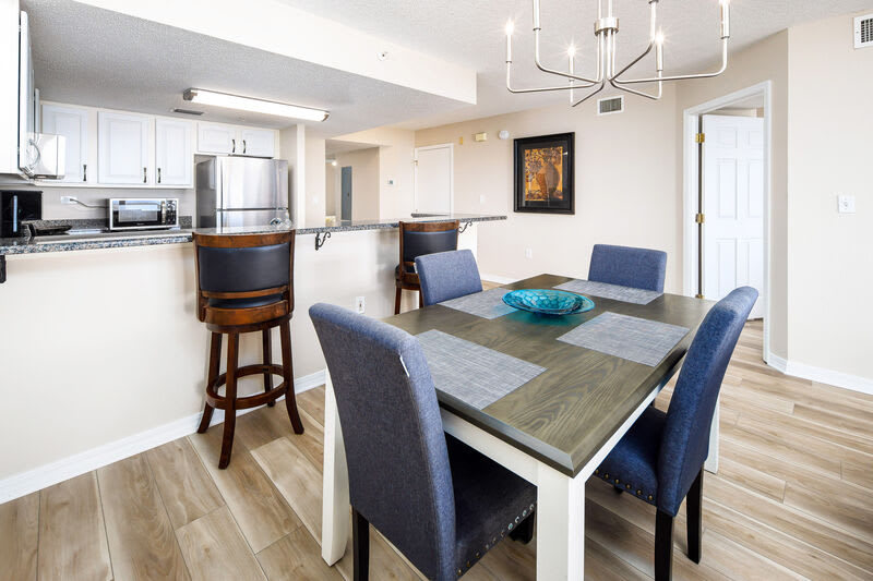 Dining Area - 
Islander Beach 2012 Fort Walton Beach Okaloosa Island Vacation Rentals