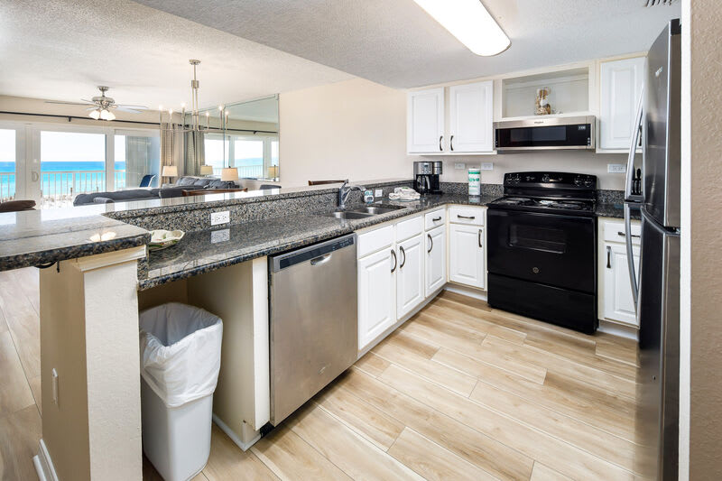 Kitchen - 
Islander Beach 2012 Fort Walton Beach Okaloosa Island Vacation Rentals