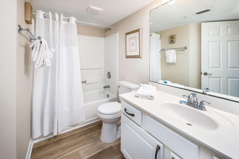 Guest Bathroom - 
Islander Beach 2012 Fort Walton Beach Okaloosa Island Vacation Rentals