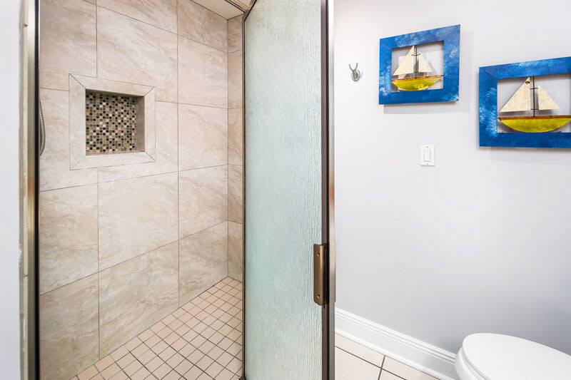 Master Bathroom with Double Vanity - 
Summer Place Resort, Unit 305 Okaloosa Island Fort Walton Beach Vacation Rentals