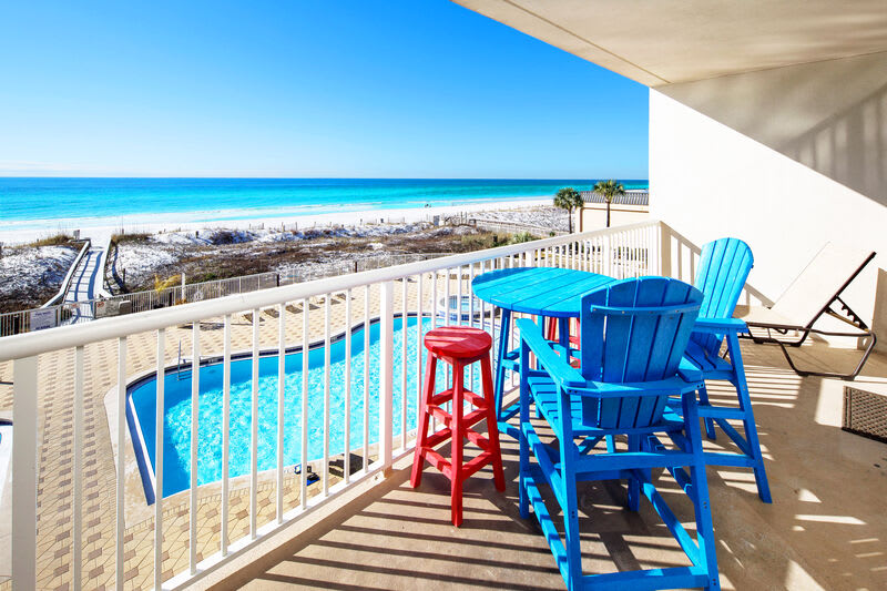Balcony View -  Summer Place Resort, Unit 305 Okaloosa Island Fort Walton Beach Vacation Rentals