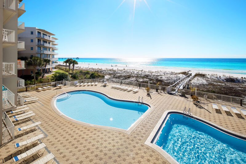 Balcony View - 
Summer Place Resort, Unit 305 Okaloosa Island Fort Walton Beach Vacation Rentals