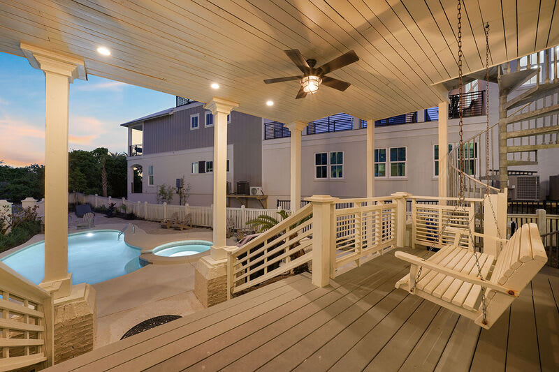 Hermosa Manor - Luxury Vacation Rental Beach House with Private Pool, Game Room, and Ocean Views from Balcony in Seagrove Beach, Florida - Five Star Properties Destin/30A