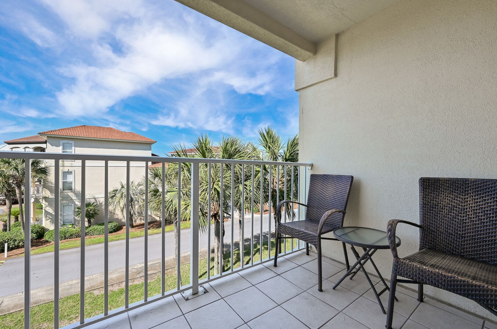 Large Balcony with Gulf Side View
