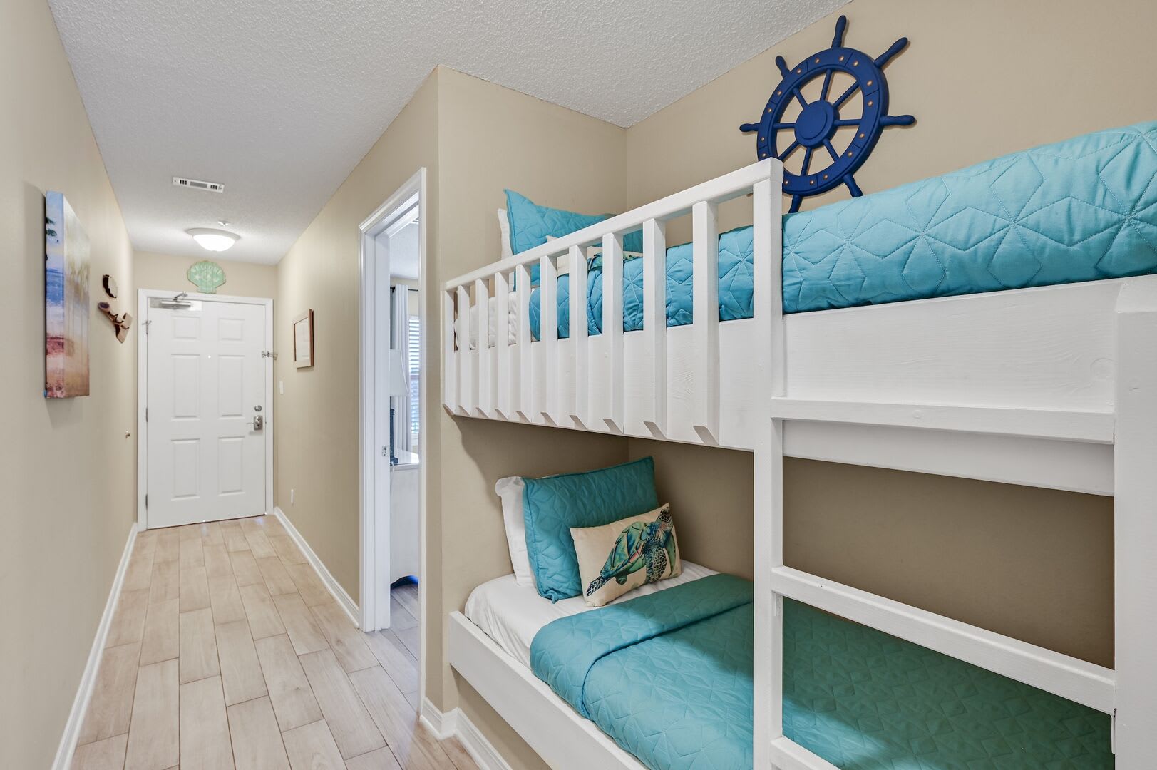 Built In Hallway Bunk Beds Great for the Kids