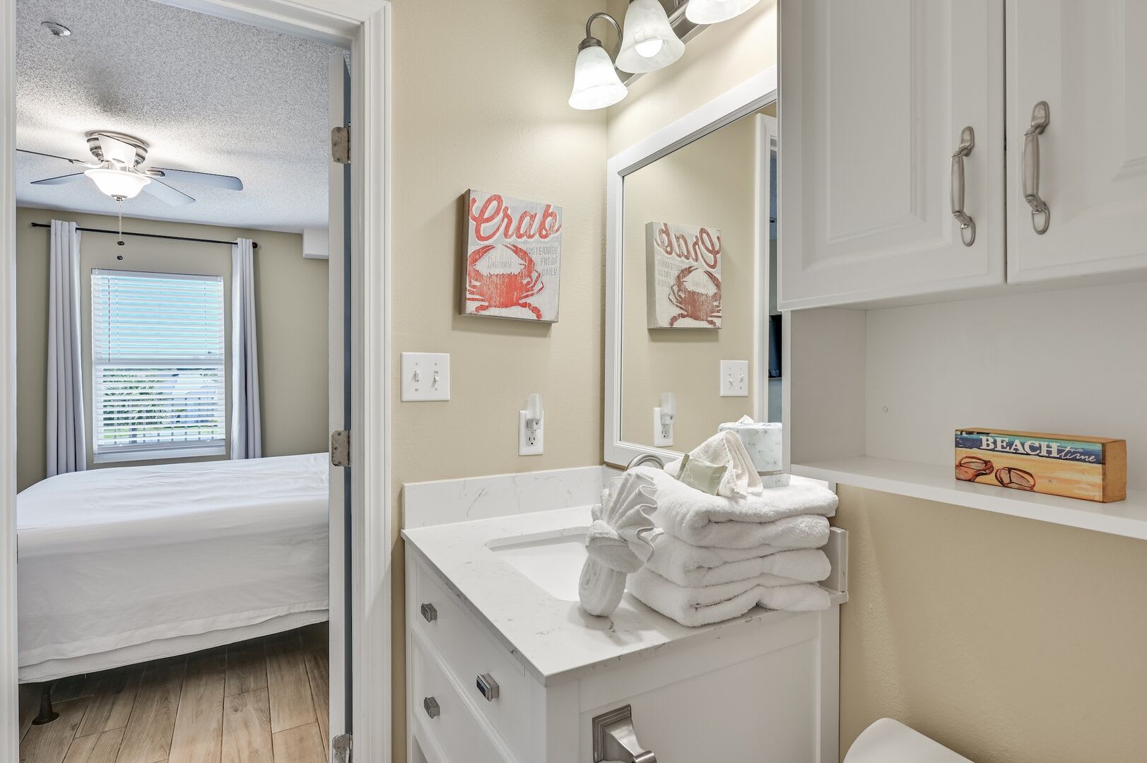 Tub/Shower Combo and Updated Vanities
