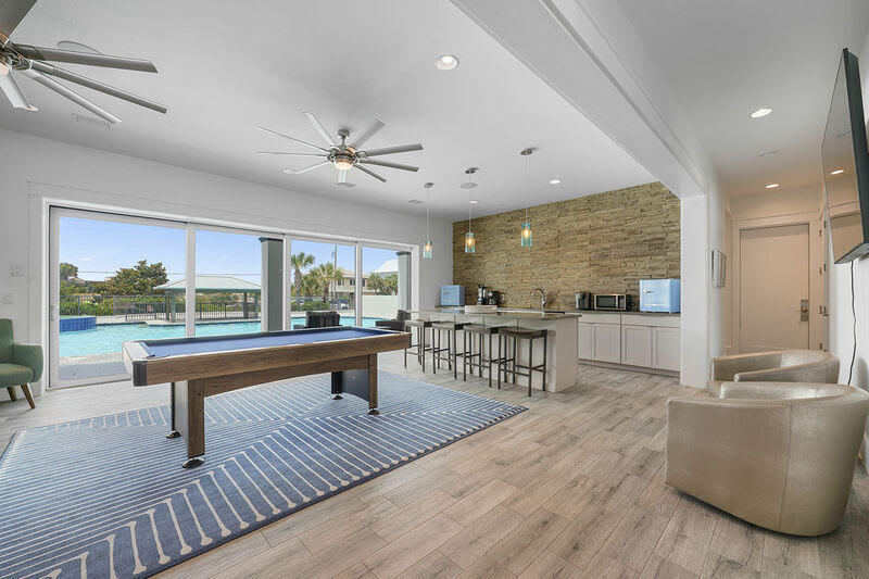 Dune It Up - Pet-Friendly Vacation Rental House with Game Room, Elevator, Golf Cart, Private Pool & Hot Tub and Beach Views from Balcony in Dune Allen Beach, Florida - Five Star Properties Destin/30A