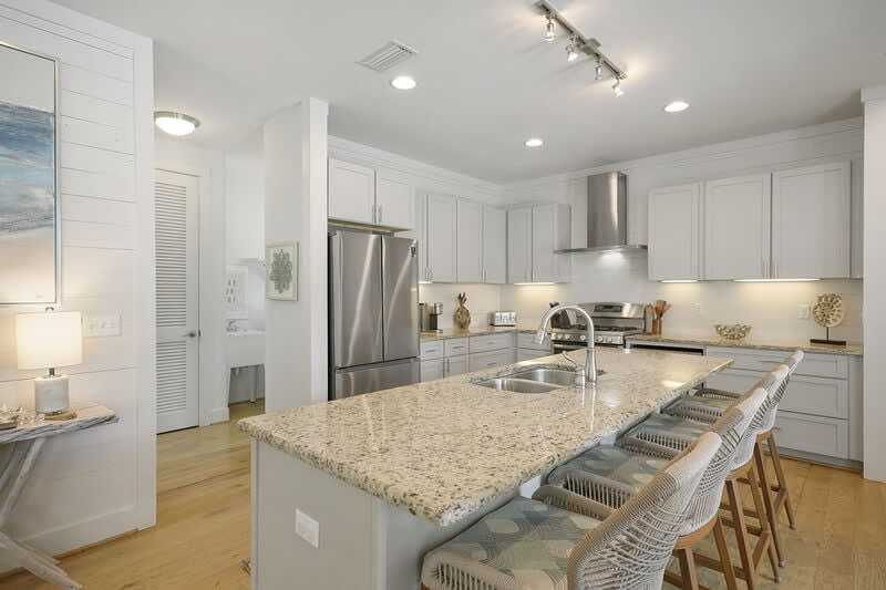 Indigo Breeze - Luxury Vacation Rental House with Private Pool, Game Room, and Carriage House in Dune Allen Beach, Florida - Five Star Properties Destin/30A