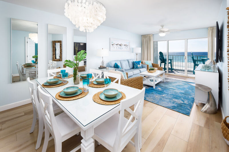 Dining Area - 
Gulf Dunes 408 Fort Walton Beach Okaloosa Island Vacation Rentals