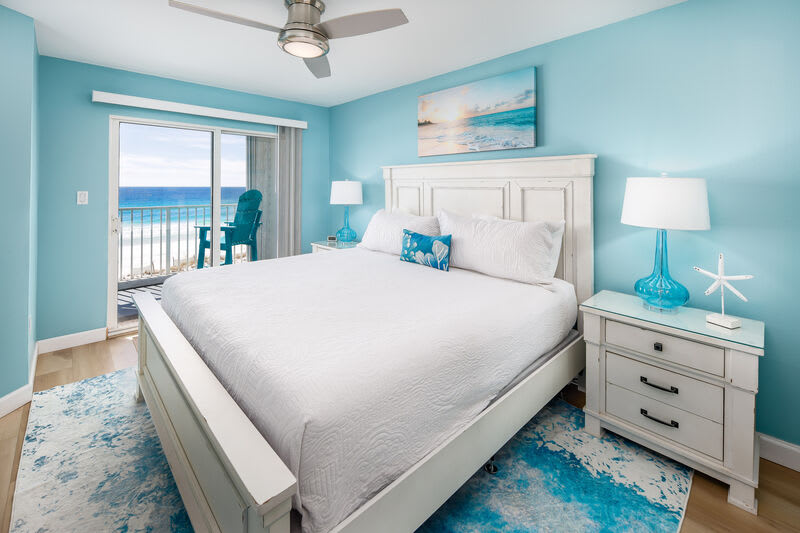 Master Bedroom - 
Gulf Dunes 408 Fort Walton Beach Okaloosa Island Vacation Rentals