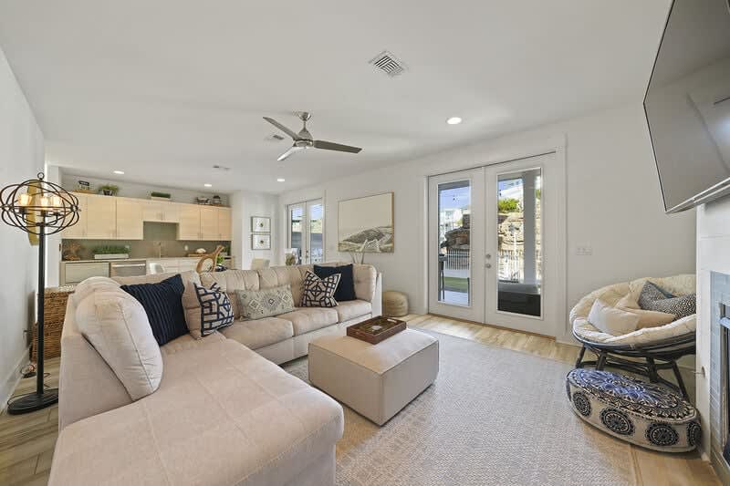 30A Coastal Breeze - Luxury Event-Friendly Vacation Beach Rental with Private Sauna, Golf Cart, and Resort Style Community Pool in Santa Rosa Beach, Florida - Bliss Beach Rentals