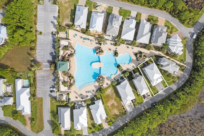 30A Coastal Breeze - Luxury Event-Friendly Vacation Beach Rental with Private Sauna, Golf Cart, and Resort Style Community Pool in Santa Rosa Beach, Florida - Bliss Beach Rentals