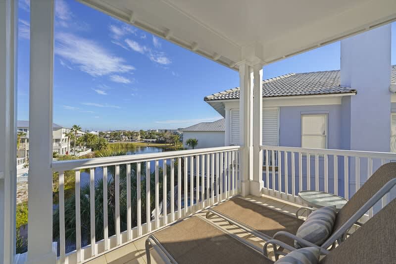 The Hummingbird - Luxury Lakefront Vacation Rental with Private Pool, Fireplace, and Water Views on Holiday Isle in Destin, Florida - Five Star Properties Destin/30A