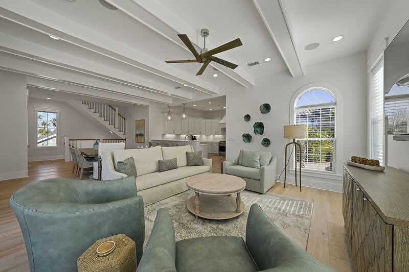 Hook, Wine, & Sinker - Luxury Event-Friendly Vacation Rental Beach House in Gated Community with Personal Elevator and Community Pool / Spa Tub -  Bliss Beach Rentals