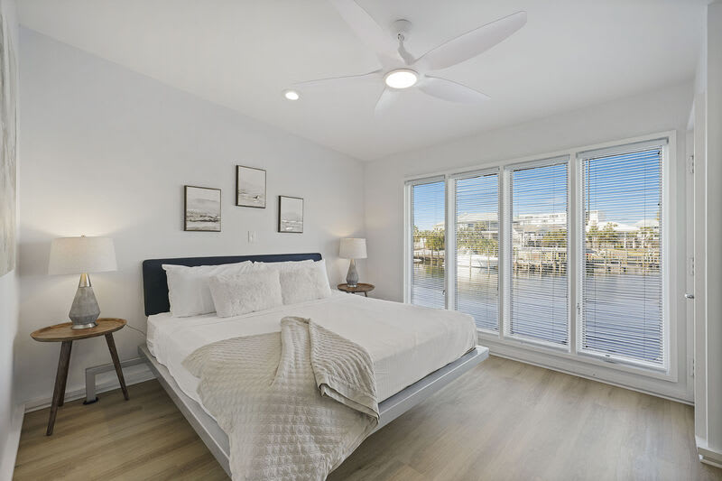 The Boat House - Beautiful Waterfront Vacation Rental with Boat Dock and Amazing Views from the Balcony on Holiday Isle in Destin, Florida - Five Star Properties Destin/30A