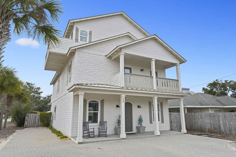 Beaches and Dreams - Adorable Destin Vacation Beach Rental House with Golf Cart and Private Pool in Crystal Beach, Florida - Five Star Properties Destin/30A
