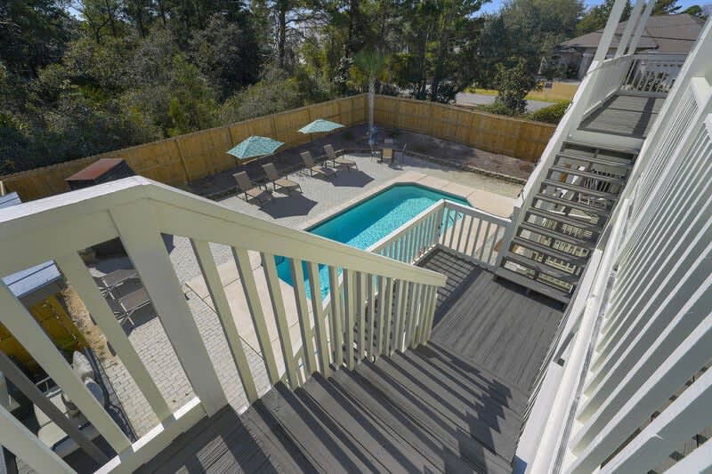 Sea Biscuit - Adorable Gulf Pines Vacation Rental House Near Beach with Private Pool and Golf Cart in Miramar Beach, Florida - Five Star Properties Destin/30A