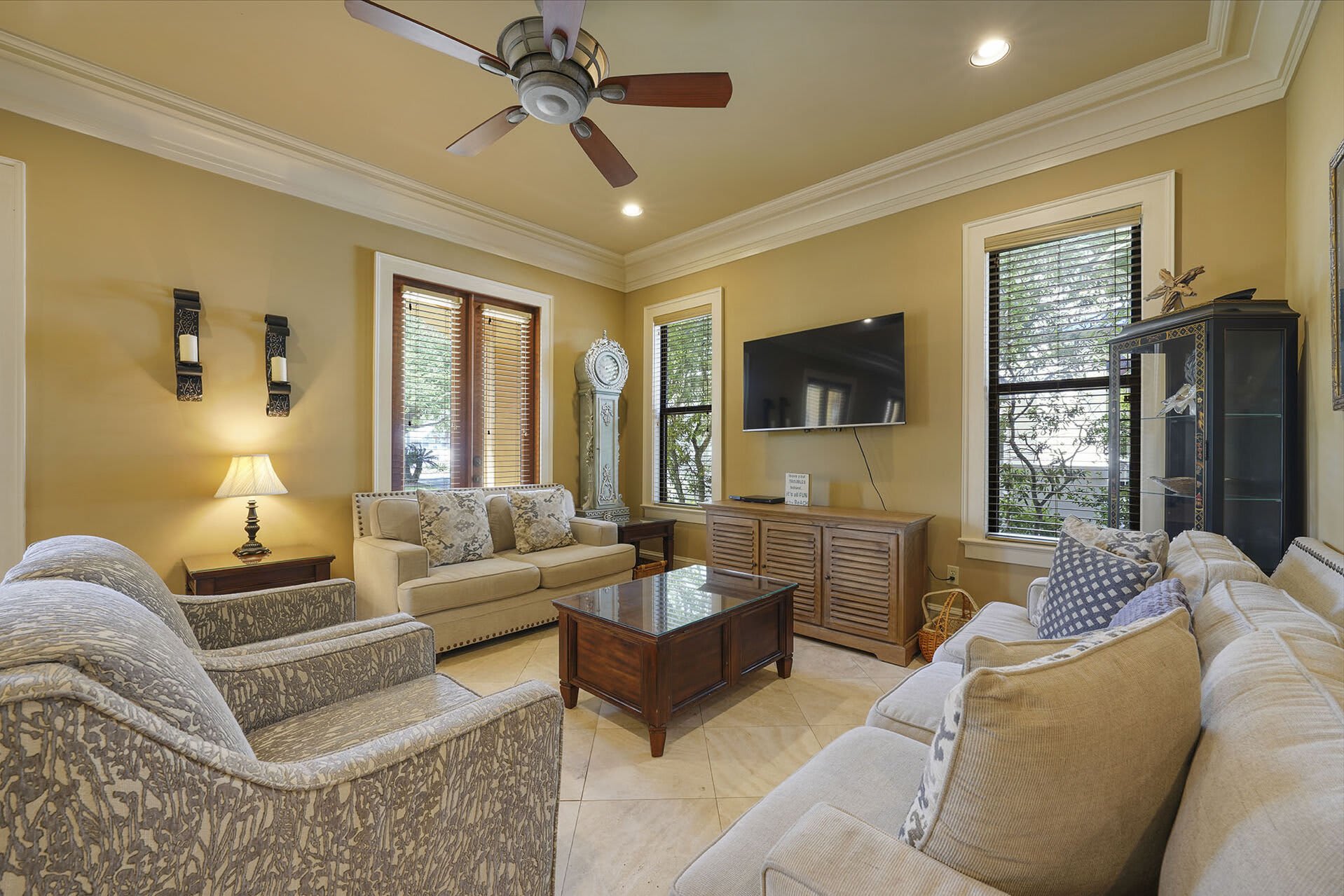 Sunset at Miramar - Vacation Rental Beach House in Gated Community with Community Pool at Emerald Water Village in Miramar Beach, Florida - Bliss Beach Rentals