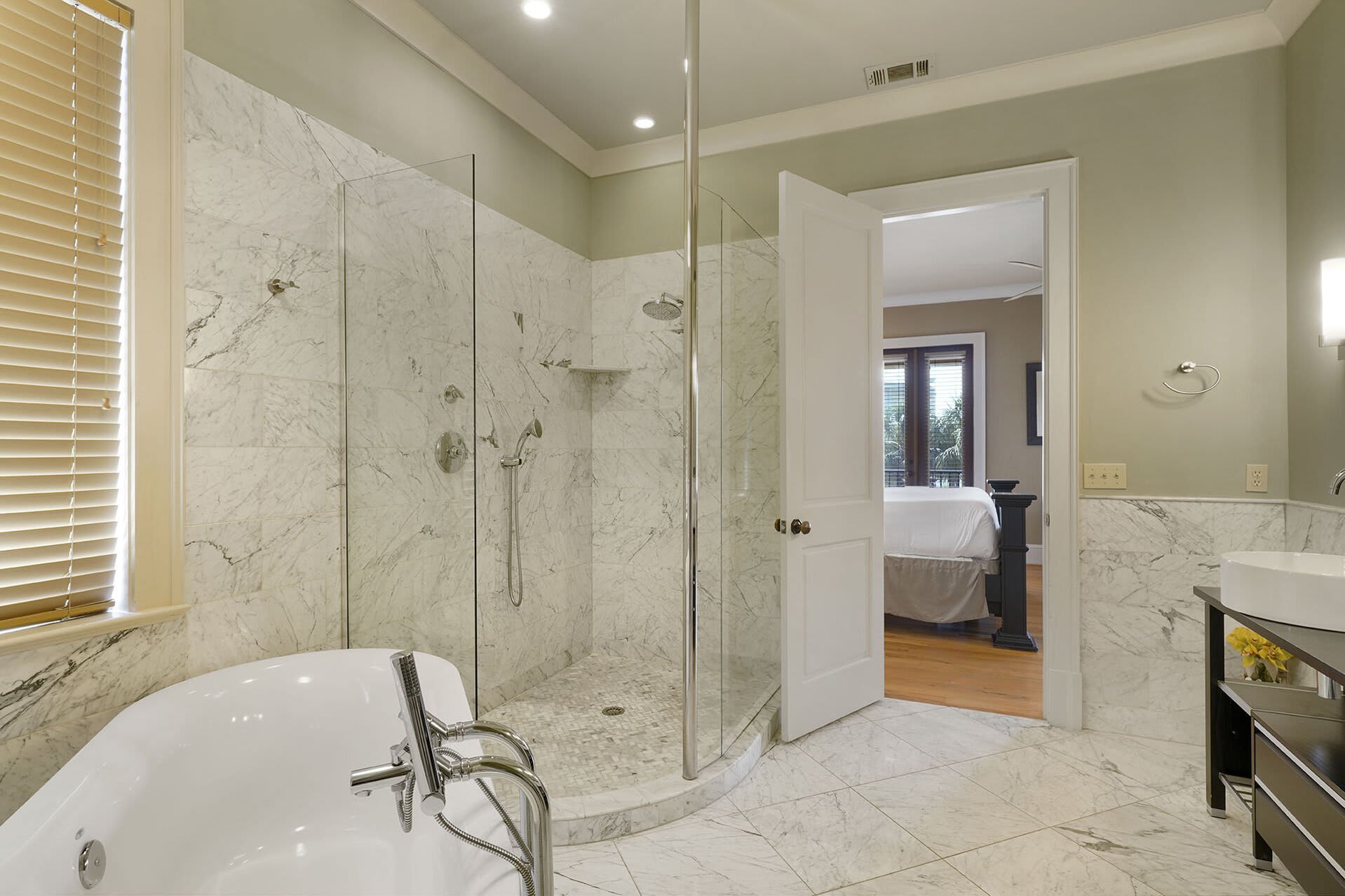 Sunset at Miramar - Vacation Rental Beach House in Gated Community with Community Pool at Emerald Water Village in Miramar Beach, Florida - Bliss Beach Rentals