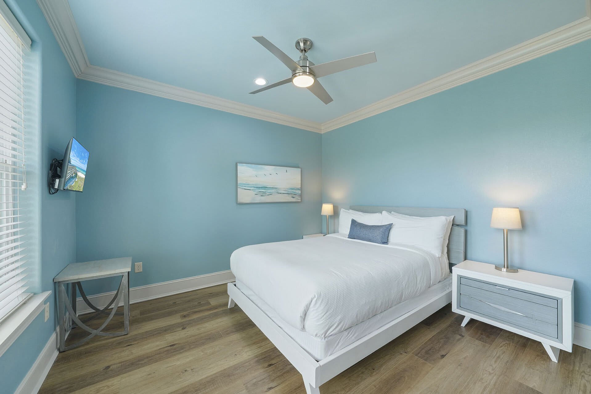 Tangled in Blue - Pet Friendly Vacation Rental Beach House with Private Pool, Elevator, and Fireplace in Crystal Beach, Florida - Five Star Properties Destin/30A
