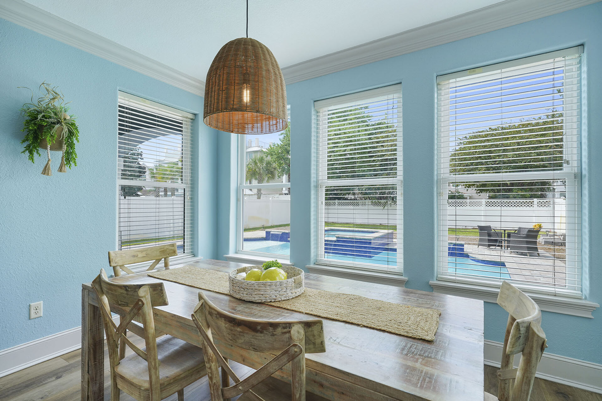 Tangled in Blue - Pet Friendly Vacation Rental Beach House with Private Pool, Elevator, and Fireplace in Crystal Beach, Florida - Five Star Properties Destin/30A