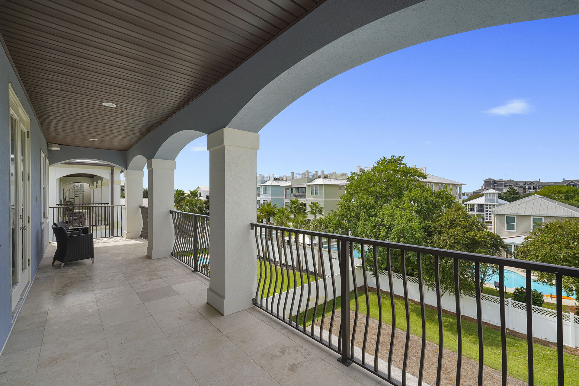 Tangled in Blue - Pet Friendly Vacation Rental Beach House with Private Pool, Elevator, and Fireplace in Crystal Beach, Florida - Five Star Properties Destin/30A