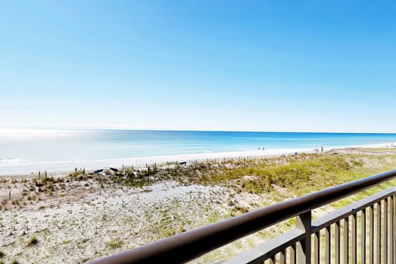 Balcony - 
Bella Riva Resort Unit 205, Okaloosa Island Fort Walton Beach Florida Vacation Condo Rentals by Sunset Resort Rentals