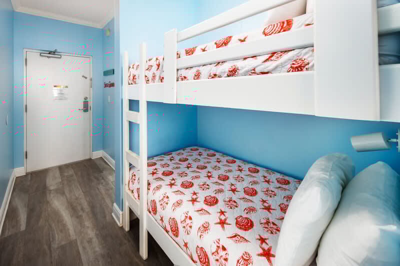 Hallway Bunkbeds - Waters Edge Resort unit 514 Okaloosa Island Fort Walton Beach Vacation Rentals by Sunset Resort Rentals