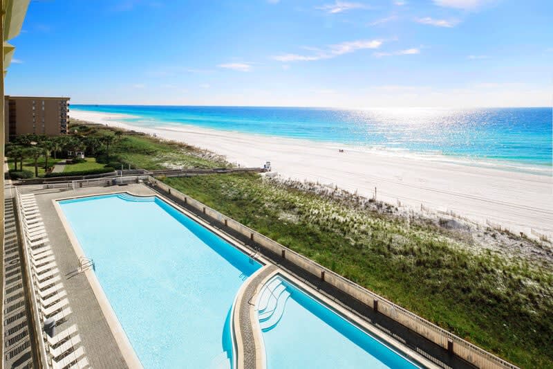 Waters Edge Resort unit 608 Okaloosa Island Fort Walton Beach Vacation Rentals by Sunset Resort Rentals