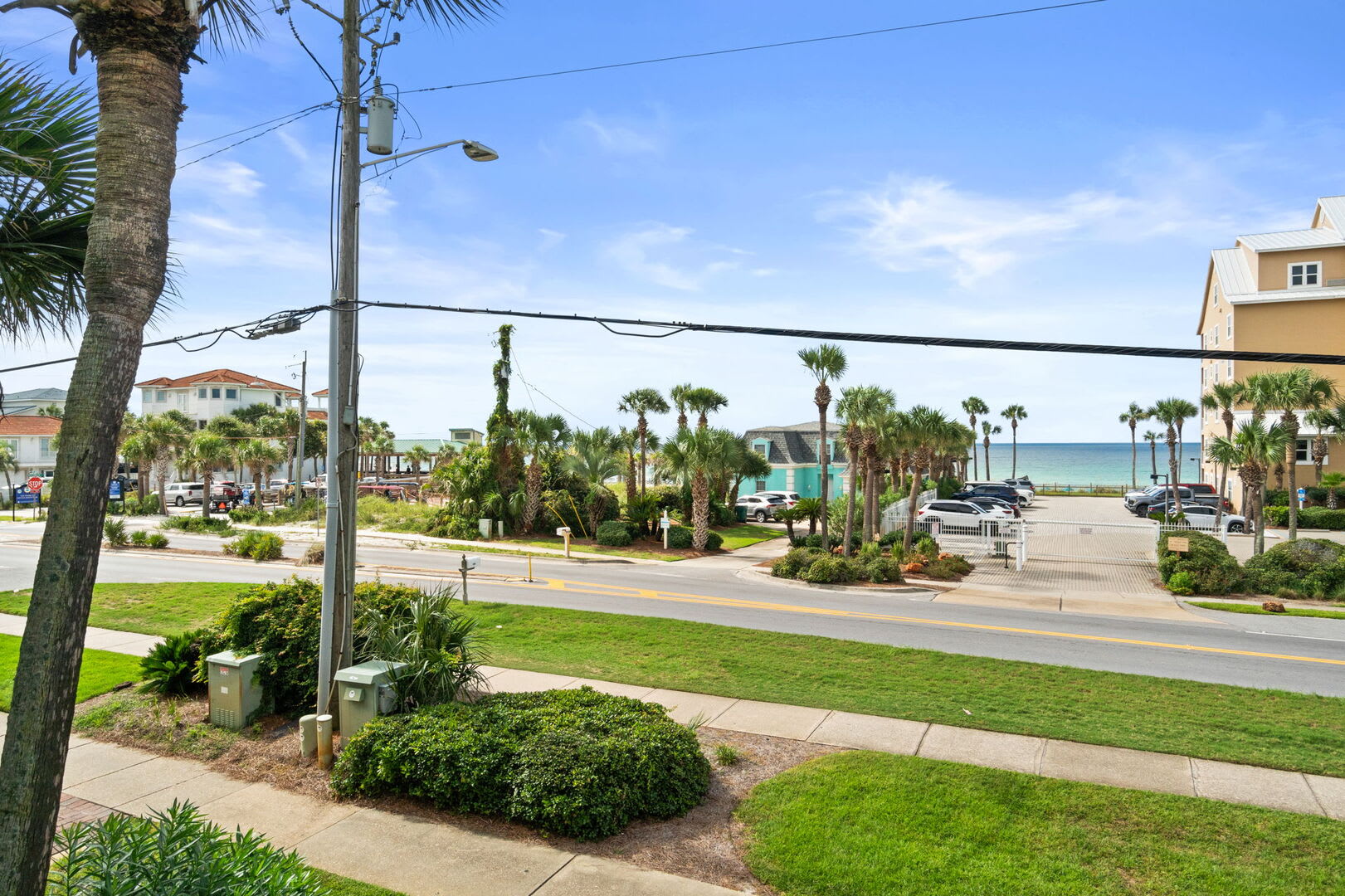 Take in endless Gulf views from your private balcony, the perfect extension of the living room.