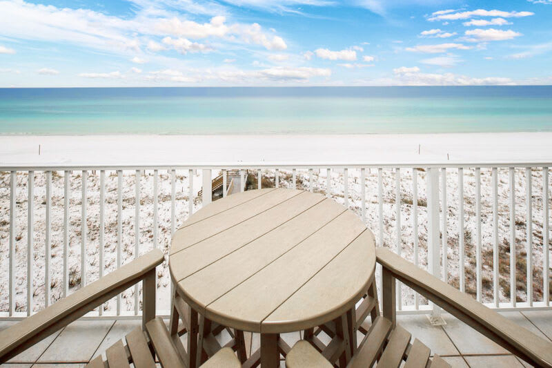 Balcony View - Gulf Dunes Resort Unit 616 / Okaloosa Island / Fort Walton Beach Vacation Rentals