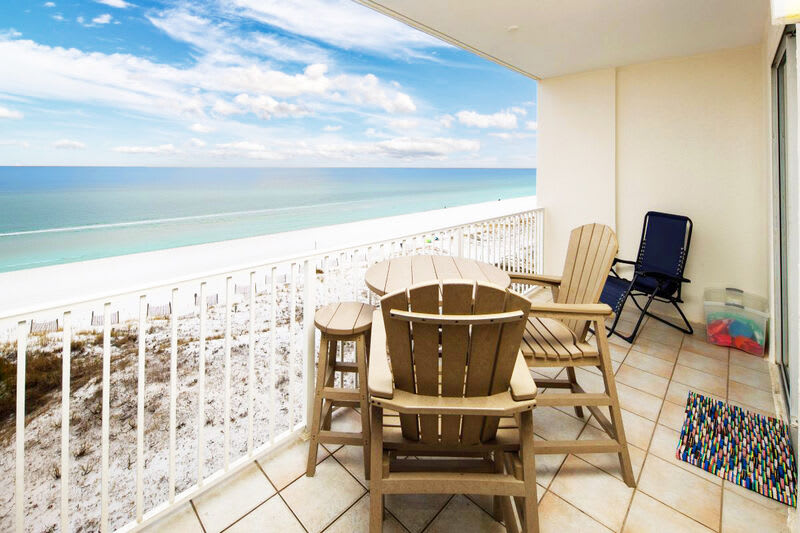 Balcony View - Gulf Dunes Resort Unit 616 / Okaloosa Island / Fort Walton Beach Vacation Rentals