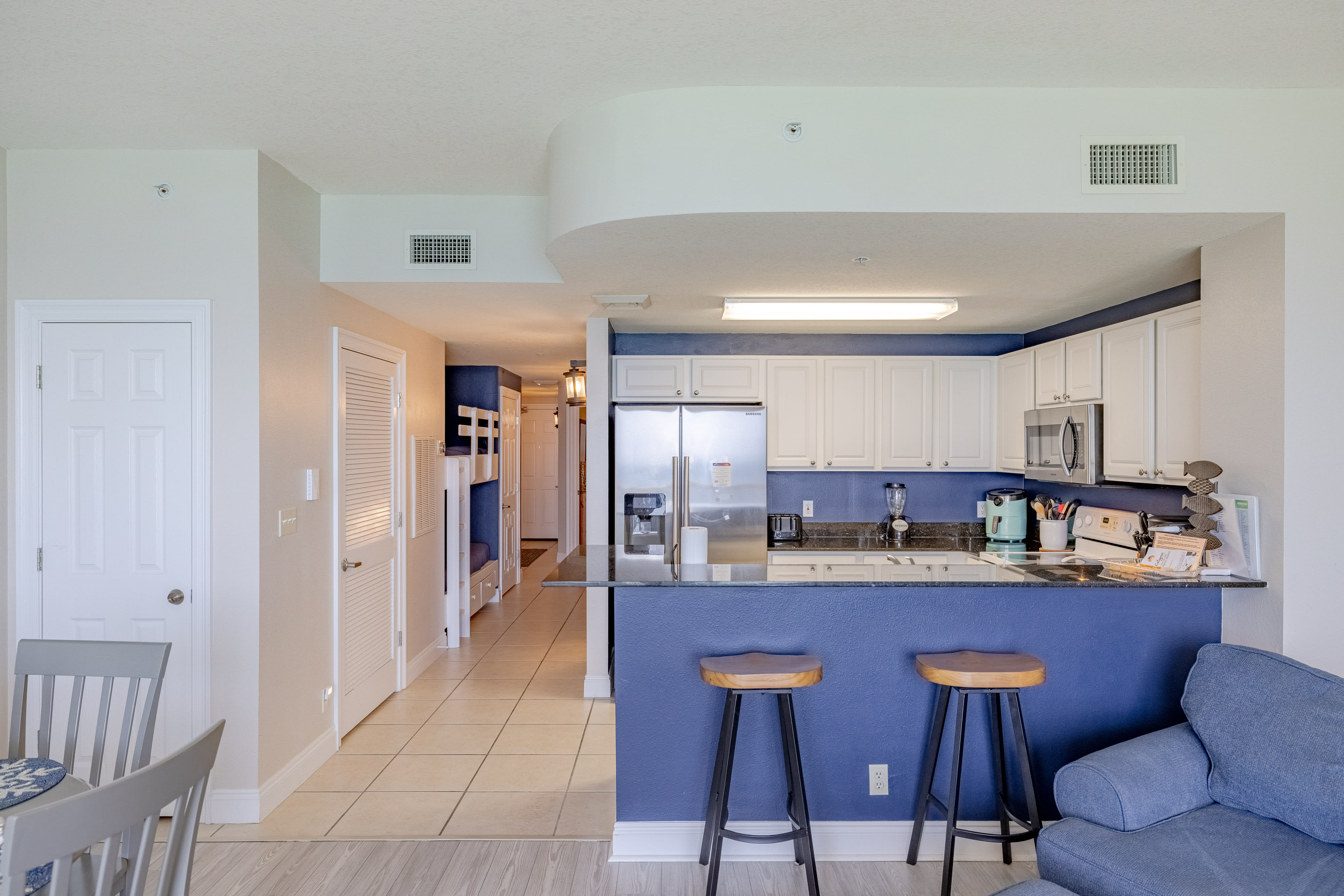 View of Kitchen/Hallway