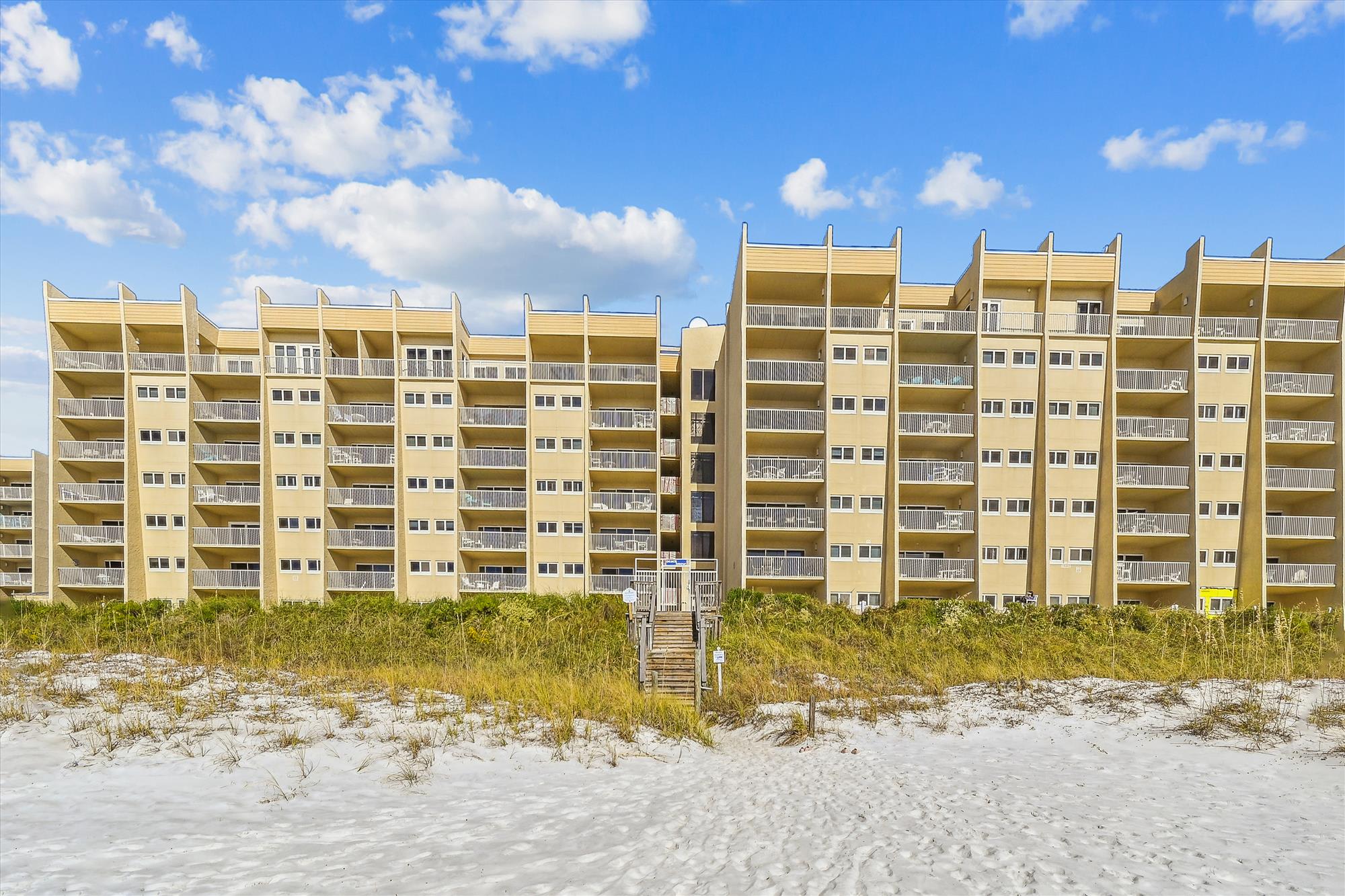Beach House from the beach view