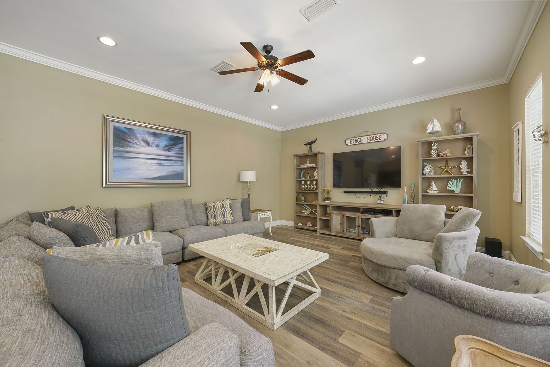 Casa Azul - Near Beach Vacation Rental House with Private Pool and Golf Cart in Miramar Beach, Florida - Five Star Properties Destin/30A