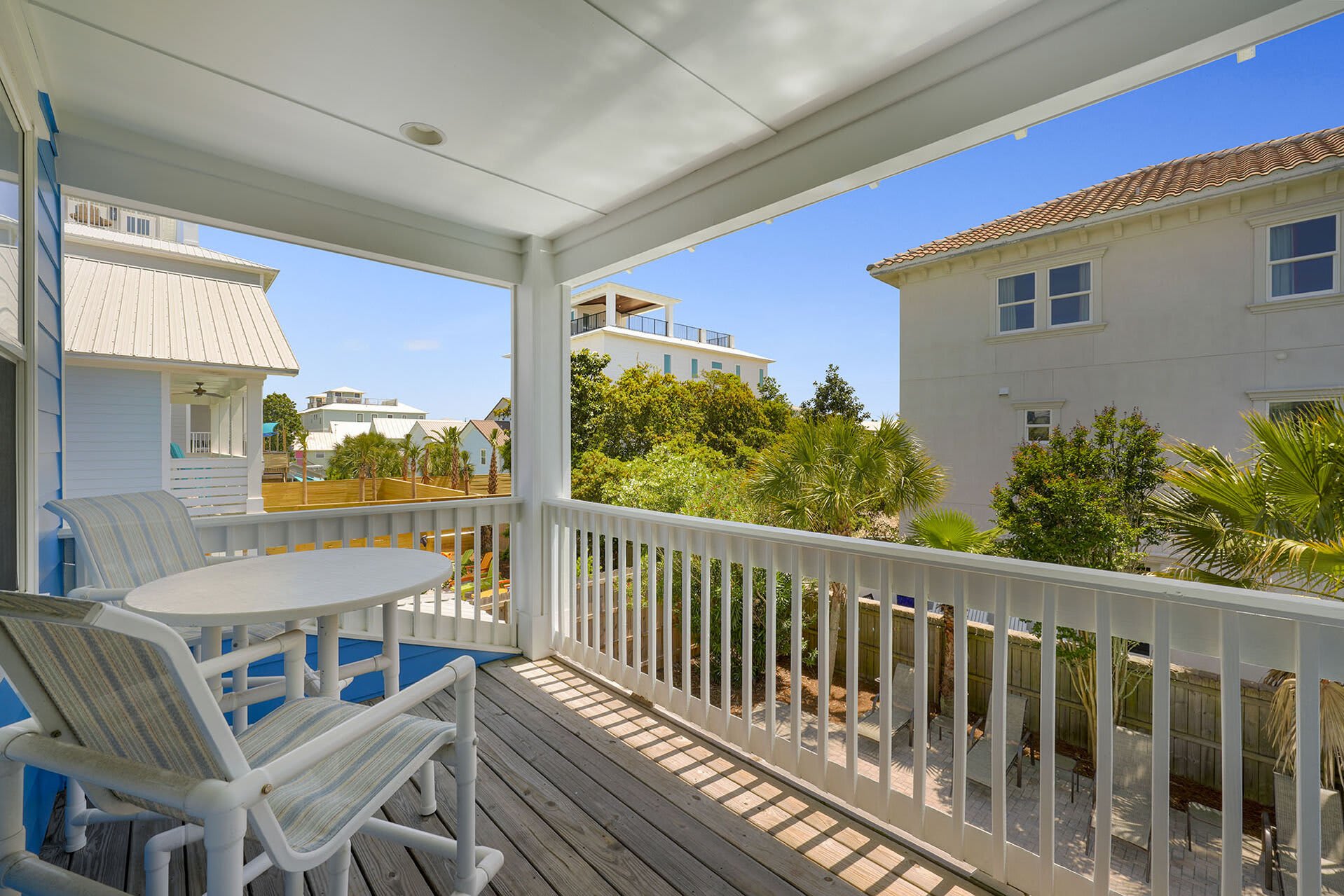 Casa Azul - Near Beach Vacation Rental House with Private Pool and Golf Cart in Miramar Beach, Florida - Five Star Properties Destin/30A