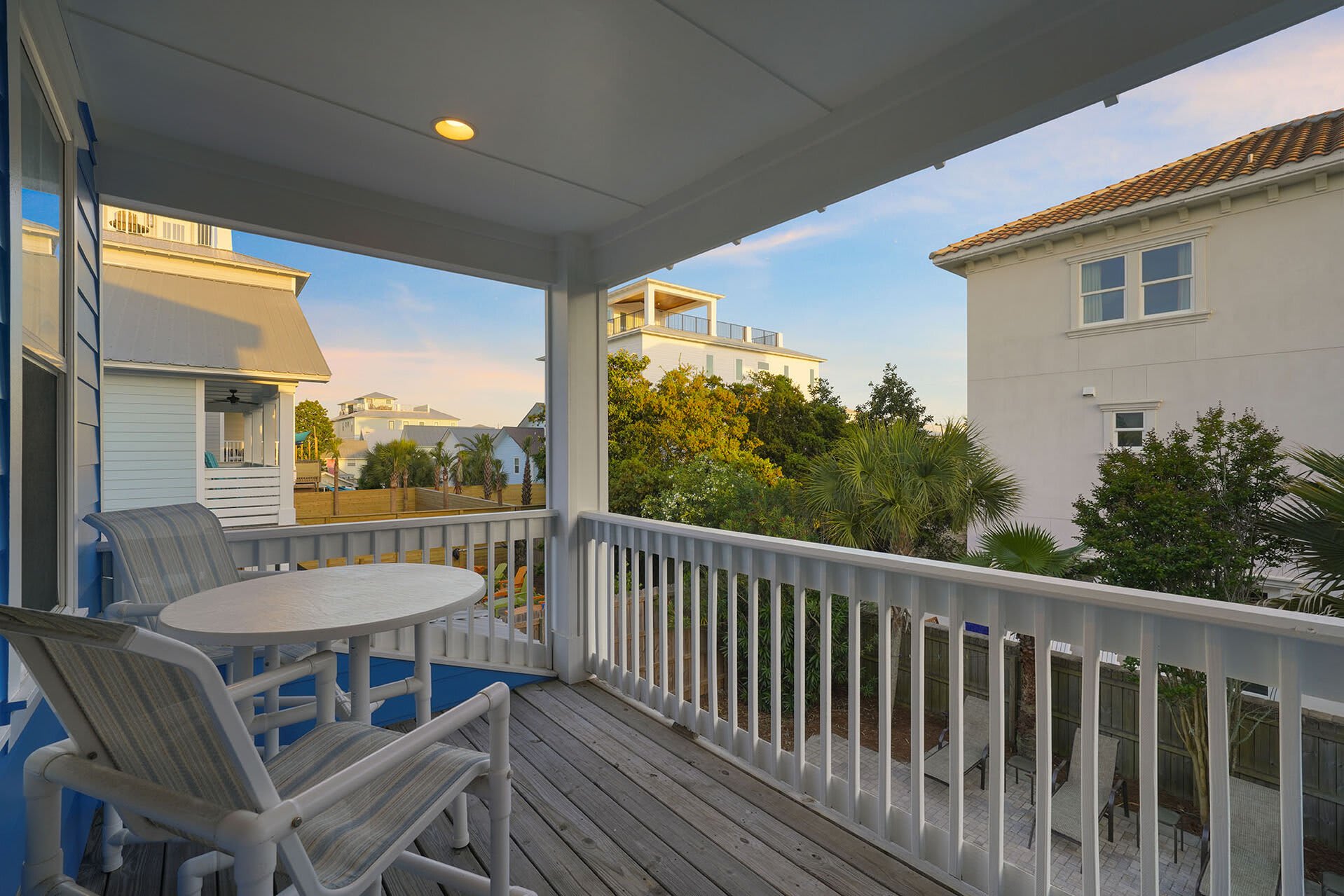 Casa Azul - Near Beach Vacation Rental House with Private Pool and Golf Cart in Miramar Beach, Florida - Five Star Properties Destin/30A