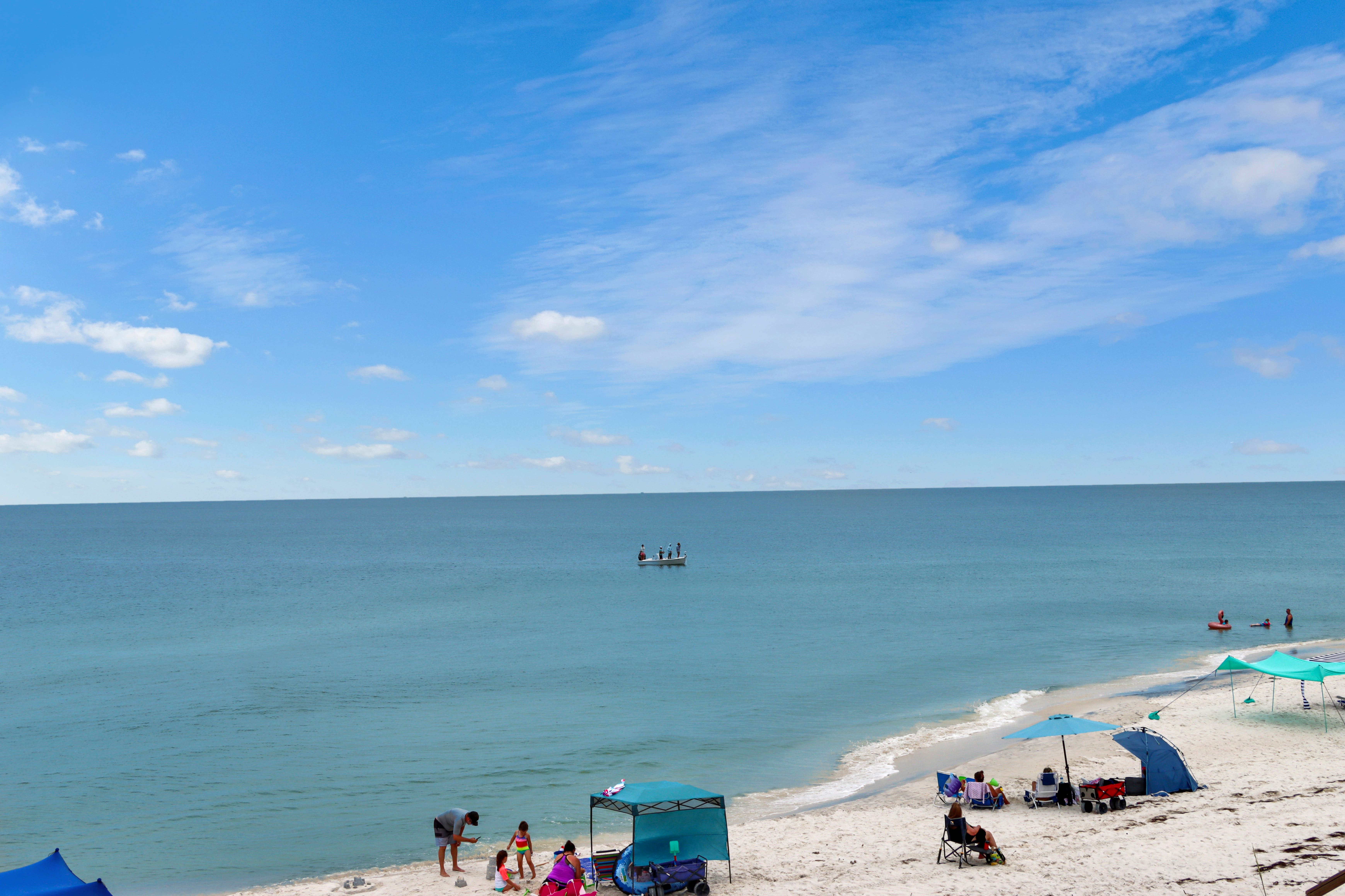 Gulf Front Deck View